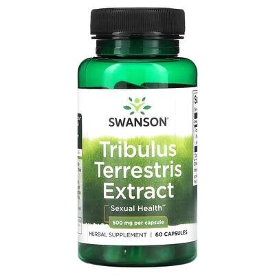 Трибулус Swanson Extract капсули по 500 мг №60
