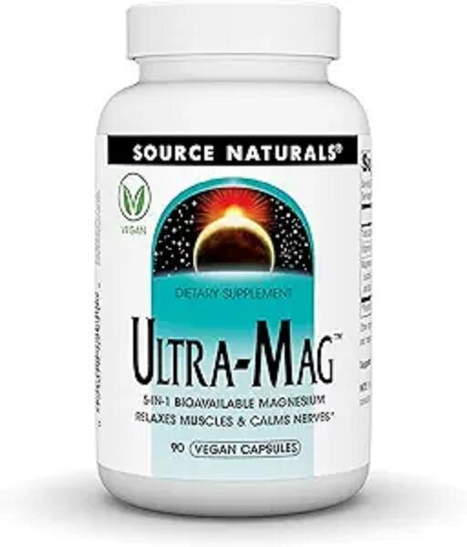 Ультра-Маг Source Naturals Ultra-Mag, 90 вегетаріанських капсул