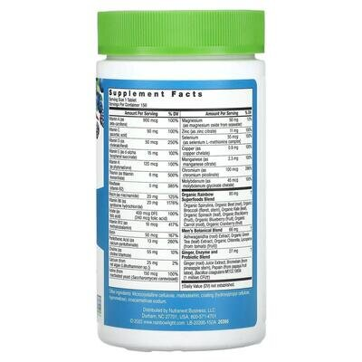 Вітаміни для чоловіків Rainbow Light Men's One Multivitamin, 150 таблеток