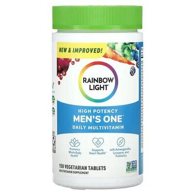 Вітаміни для чоловіків Rainbow Light Men's One Multivitamin, 150 таблеток