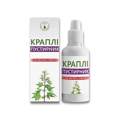 Пустирник краплі по 30 мл у флак.