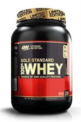 Протеїн Optimum Nutrition Gold Standard 100% Whey, смачна полуниця, 909 г