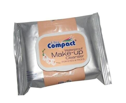 Серветки вологі Ultra Compact Make-up, з клапаном, 25 шт