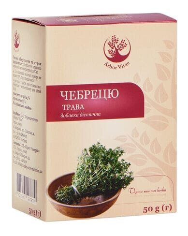 Чебрецю звичайного трава Arbor Vitae по 50 г у пач.