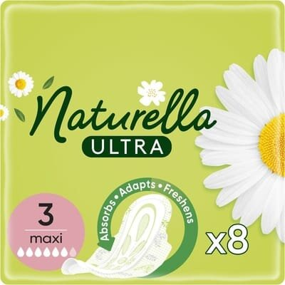 Прокладки гігієнічні Naturella Ultra Maxi 6 крапель, 8 шт