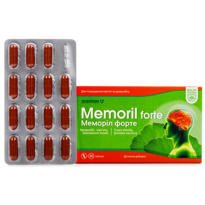 Меморіл форте Baum Pharm капсули №30