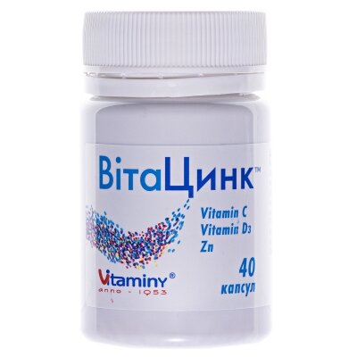 ВітаЦинк капсули №40