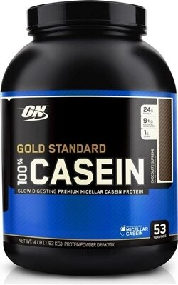 Протеїн Optimum Nutrition Gold Standard 100% Casein, шоколад, 1,818 кг