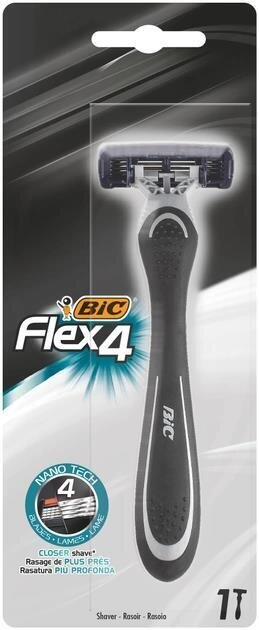 Бритва Bic Flex 4 без змінних картриджів, 1 шт