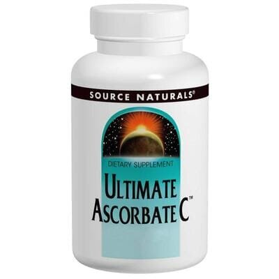 Вітамін С (аскорбат) Source Naturals Ultimate Ascorbate C 1000 мг, 100 таблеток