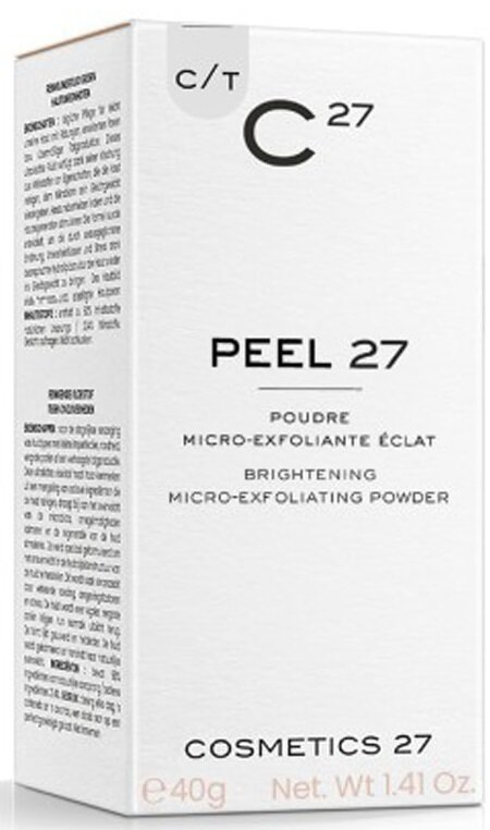 Пілінг-ексфоліатор для обличчя Cosmetics 27 Peel ензимний, 40 г