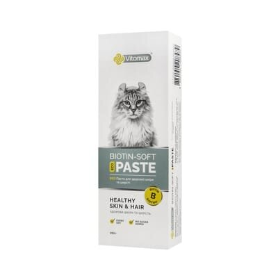 ЕКО Паста Vitomax для здорової шкіри та шерсті котів, 100 г