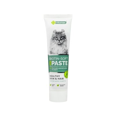 ЕКО Паста Vitomax для здорової шкіри та шерсті котів, 100 г