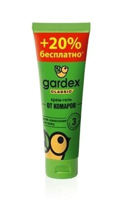 Крем-гель проти комарів Gardex Classic, 60 мл