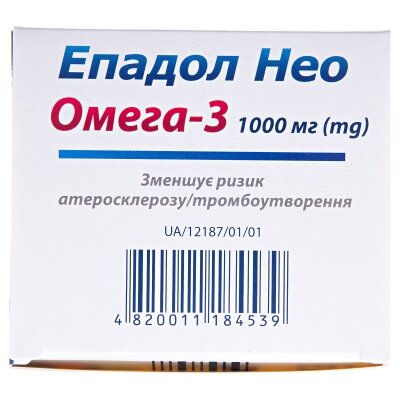 Епадол нео капсули м'як. №60 (10х6)