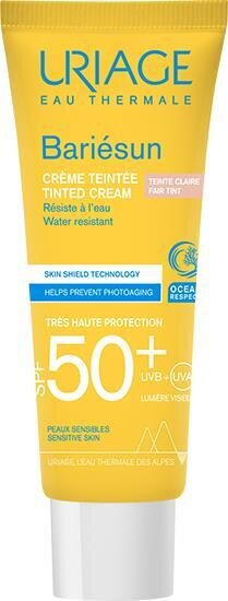 Крем тональний сонцезахисний Uriage Bariesun, тон світлий, SPF 50+, 50 мл