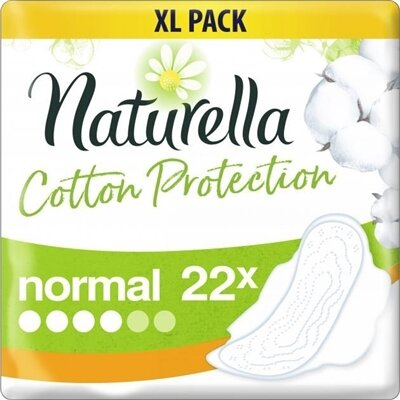 Прокладки гігієнічні Naturella Cotton Protection Ultra Normal 4 краплі, 22 шт