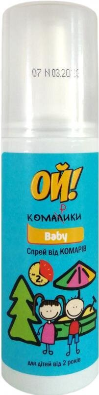 Лосьйон від комарів Ой! Комарики Baby, 100 мл