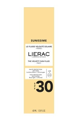 Флюїд сонцезахисний Lierac Sunissime для обличчя та зони декольте, SPF30, 40 мл