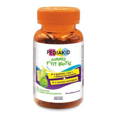 Педіакід PEDIAKID Gommes Probiotic Ведмежуйки Пробіотики жувальні пастилки №60