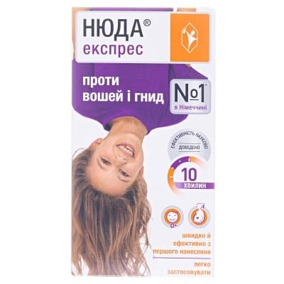 Нюда Експрес спрей проти вошей і гнид, 50 мл у флак. №1