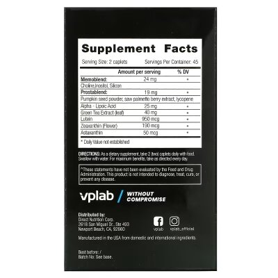 Мультивітамінна формула для чоловіків VPLab Ultra Men's Sport Multivitamin Formula, 90 каплет
