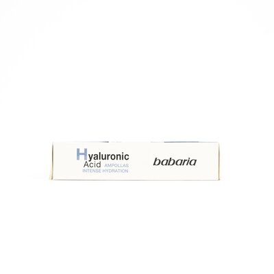 Сироватка для обличчя Babaria Hyaluronic Acid в ампулах зволожуюча з гіалуроновою кислотою, 5 шт х 2 мл