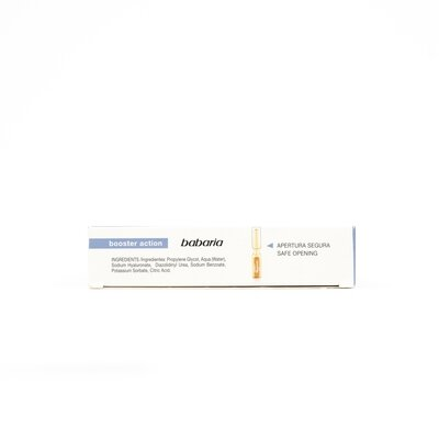 Сироватка для обличчя Babaria Hyaluronic Acid в ампулах зволожуюча з гіалуроновою кислотою, 5 шт х 2 мл