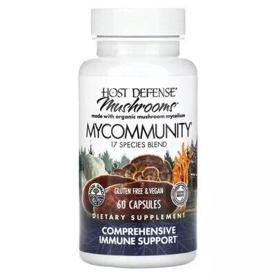 Грибний комплекс Fungi Perfecti Mushrooms Comprehensive Immune Support, 60 капсул