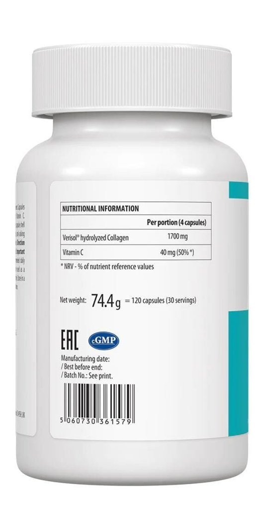 Колаген VPLab UltraVit Collagen Type I & III, 120 капсул