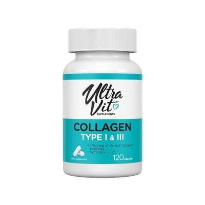 Колаген VPLab UltraVit Collagen Type I & III, 120 капсул