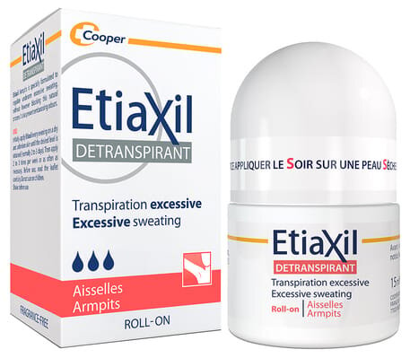 Дезодорант-антиперспірант кульковий Etiaxil Normal від підвищеного потовиділення для нормальної шкіри, 15 мл