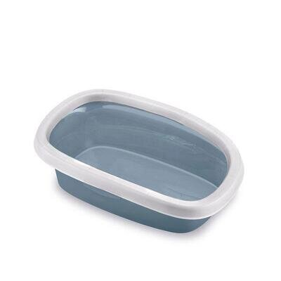 Туалет для кішок StefanPlast Sprint 10, металевий-синій, 43 x 31 x 14 см