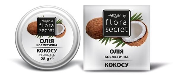 Олія косметична Flora Secret кокосу, 28 г