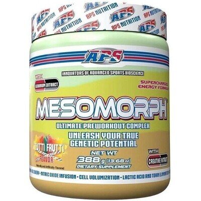 Передтренувальний комплекс APS Nutrition Mesomorph Тутті Фрутті, 388 г