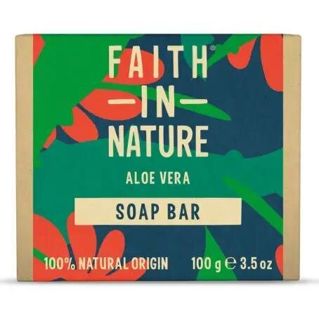 Мило натуральне тверде Faith In Nature з алое вера, 100 г