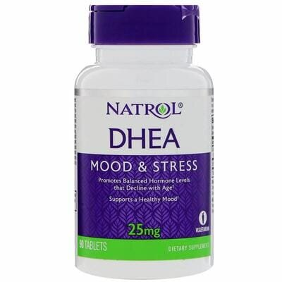 Дегідроепіандростерон Natrol DHEA 25 мг таблетки №90