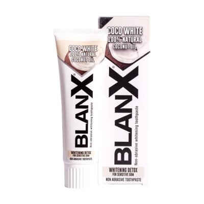 Зубна паста BlanX Coco White відбілююча, 75 мл