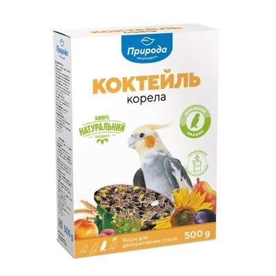 Корм для середніх папуг Природа PR740042 Корела, 500 г