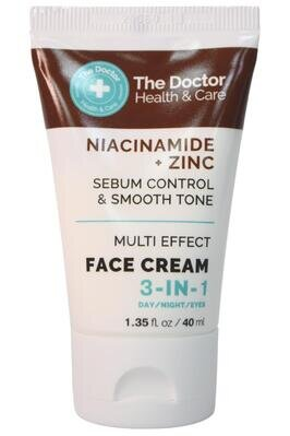 Крем для обличчя The Doctor Health & Care 3 в 1 Niacinamide + Zinc, 40 мл