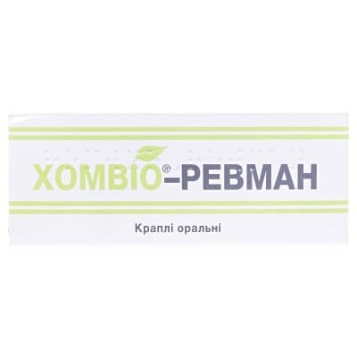 Хомвіо-Ревман краплі ор. по 50 мл у флак.-крап.