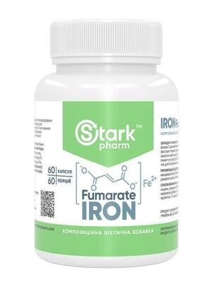 Заліза фумарат Stark Pharm Iron Fumarate капсули по 50 мг №60