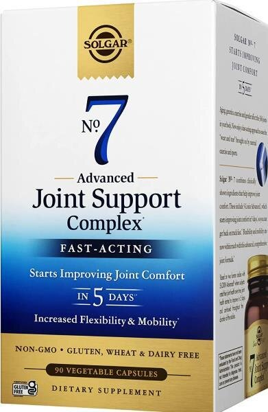 Комплекс для суглобів Solgar №7 Joint Support Complex вег. капсули №90