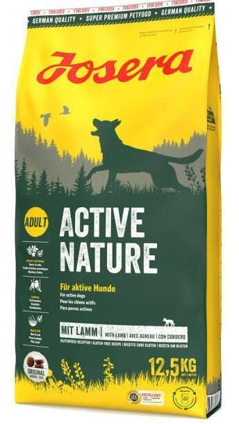 Корм сухий для дорослих собак Josera Active Nature, 12,5 кг