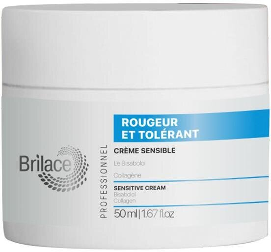 Крем для обличчя Brilace Rougeur Et Tolerant Creme Sensible для чутливої шкіри, 50 мл