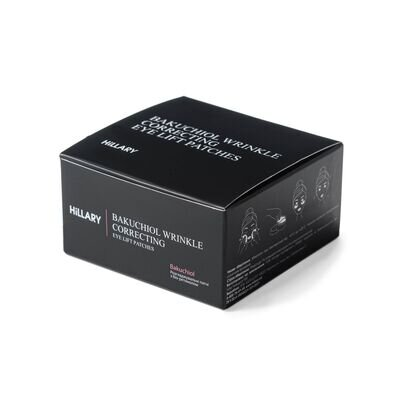 Патчі під очі Hillary Bacuchiol Wrinkle Correcting & Eye Lift Patches Розгладжувальні з біо-ретинолом, 60 шт