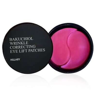 Патчі під очі Hillary Bacuchiol Wrinkle Correcting & Eye Lift Patches Розгладжувальні з біо-ретинолом, 60 шт