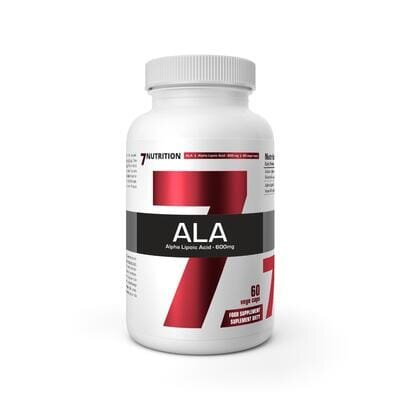 Альфа-ліпоєва кислота 7Nutrition Alpha Lipoic Acid (ALA) 600 мг, 60 капсул