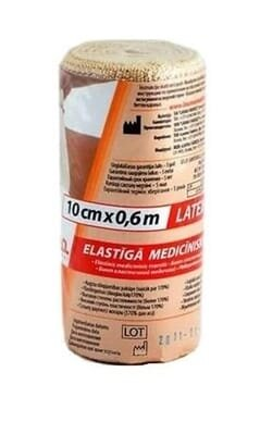 Бинт еластичний Lauma модель 2 Latex Free високої розтяжності 0,6 м х 10 см