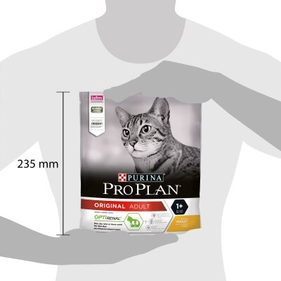 Корм сухий для котів Purina Pro Plan Original з куркою, 400 г
